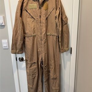 Tan Military Flight Suit 46R
